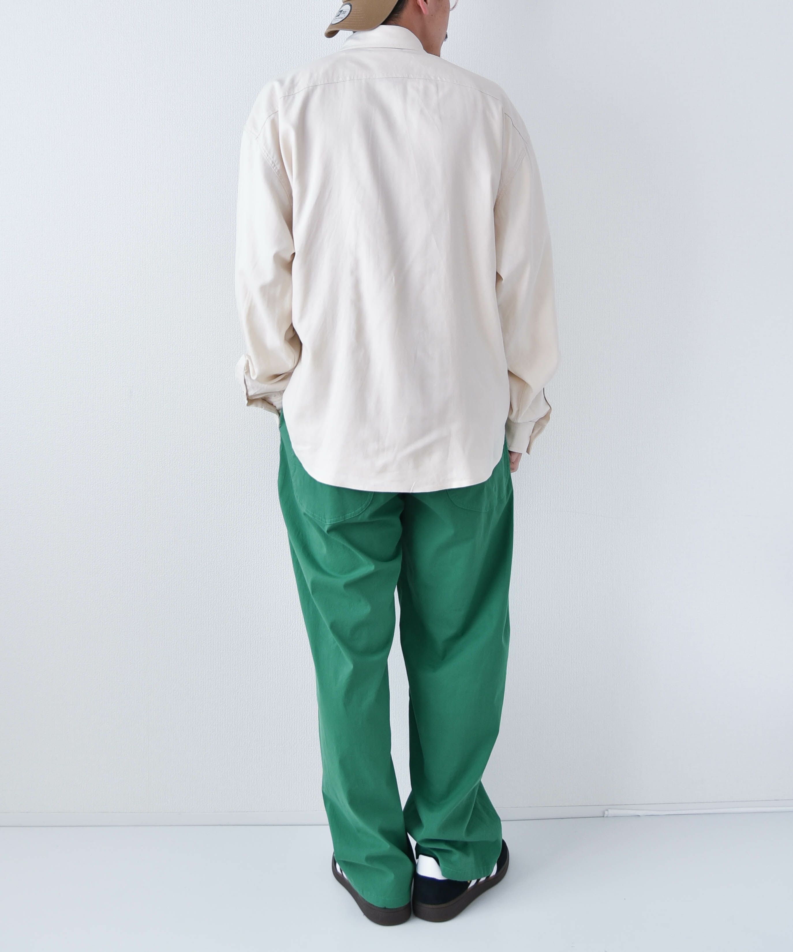 day standard｜麻レーヨン　長袖シャツ [[241911]][D]