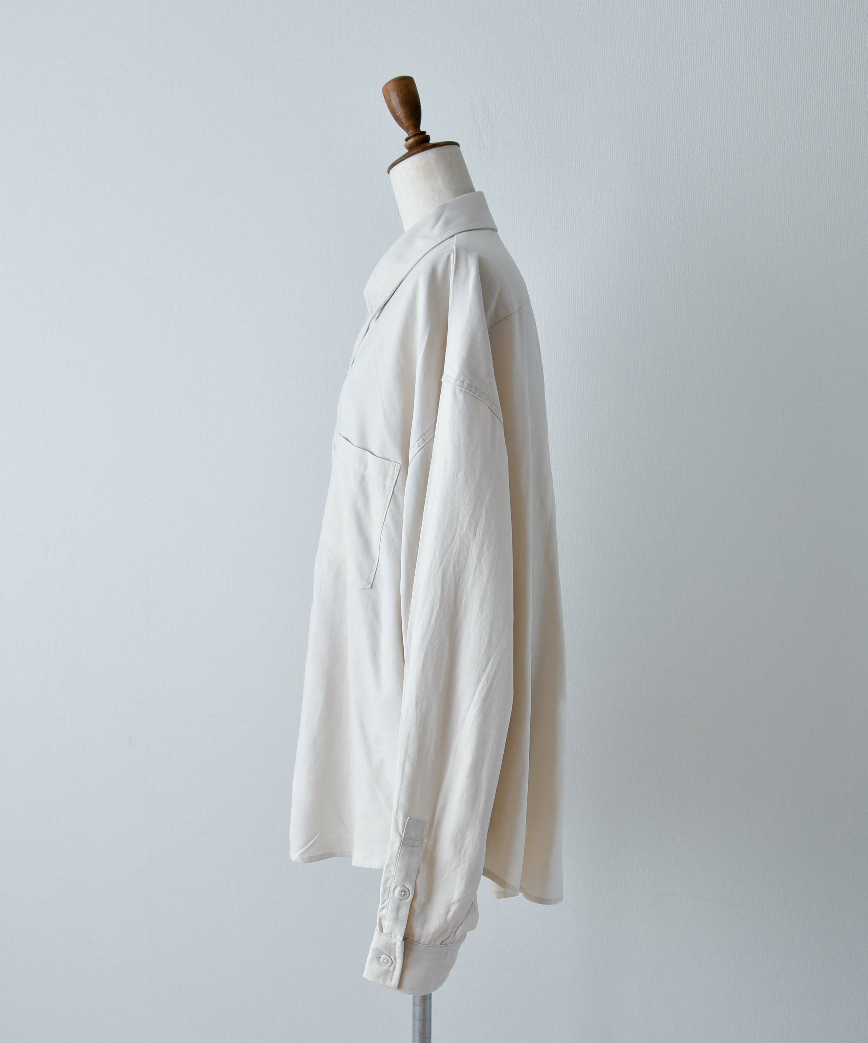 day standard｜麻レーヨン　長袖シャツ [[241911]][D]