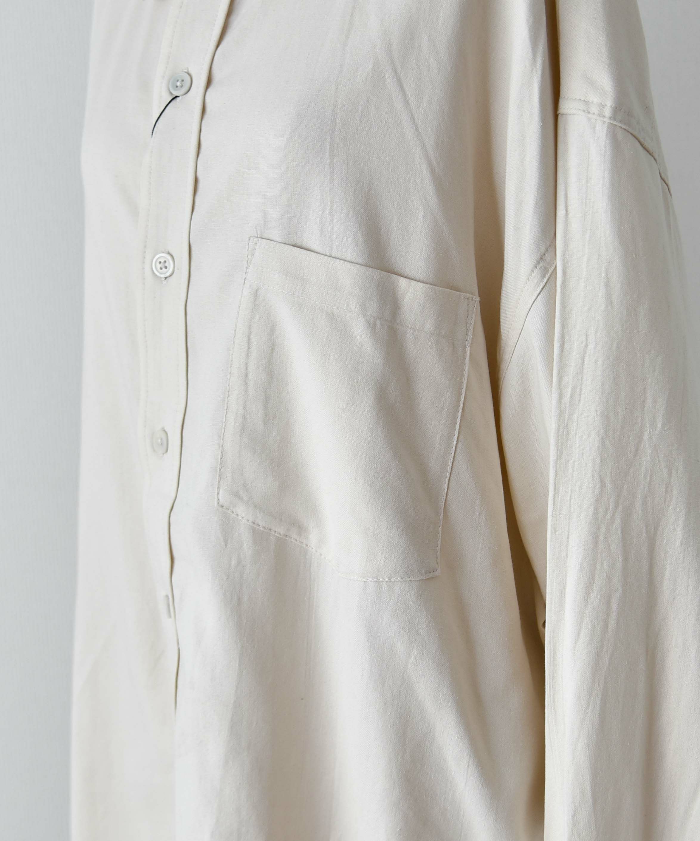 day standard｜麻レーヨン　長袖シャツ [[241911]][D]