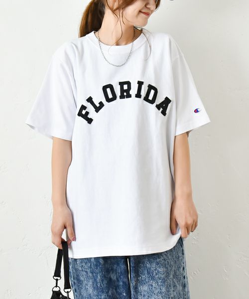 Champion｜リバースウエーブ ショートスリーブロゴTシャツ [[C3-B306]][C]
