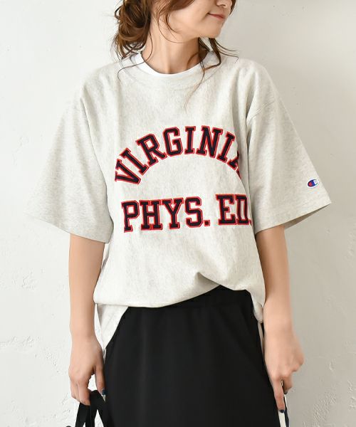 Champion｜リバースウエーブ ショートスリーブロゴTシャツ [[C3-B306]][C]