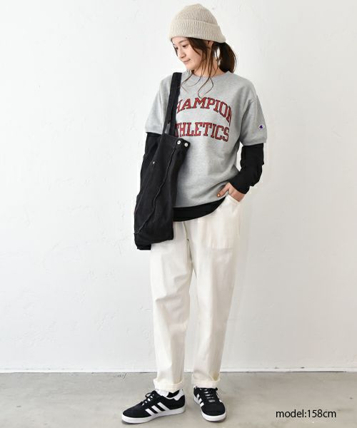 Champion｜ショートスリーブスウェットロゴTシャツ [[C3-B016]][C]
