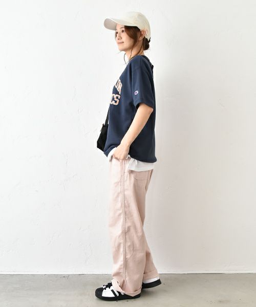 Champion｜ショートスリーブスウェットロゴTシャツ [[C3-B016]][C]