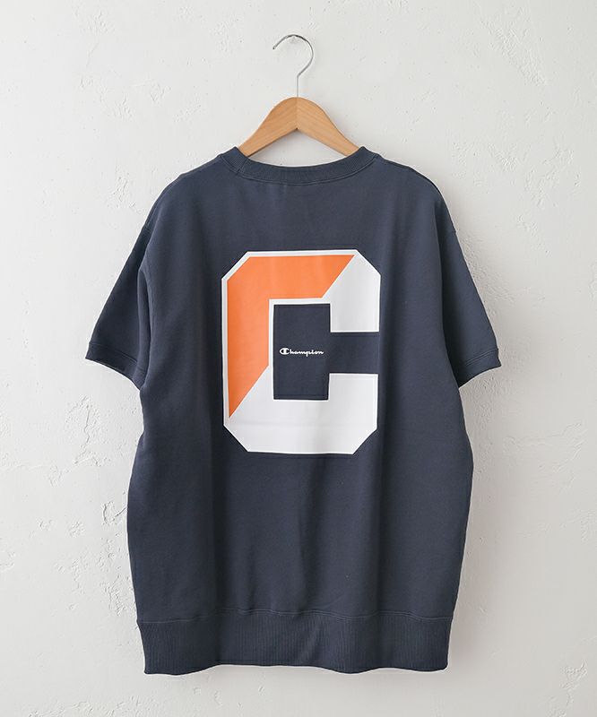 Champion｜ショートスリーブスウェットロゴTシャツ [[C3-B016]][C]