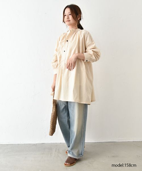 Ordinary fits｜フレンチスモックシャツ [[SH001]][C]