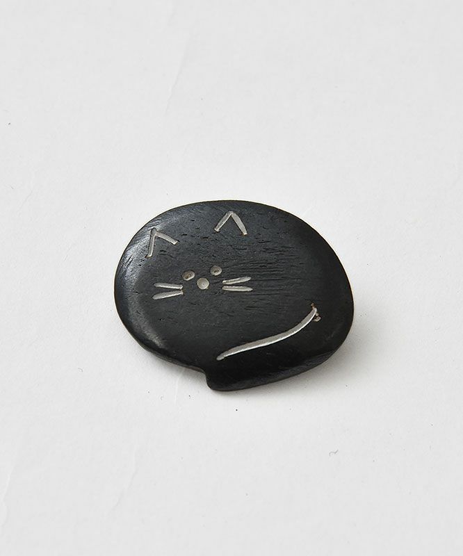 EARTH MADE｜MY PET ブローチ／OYASUMI CAT [[43-8208]][C]