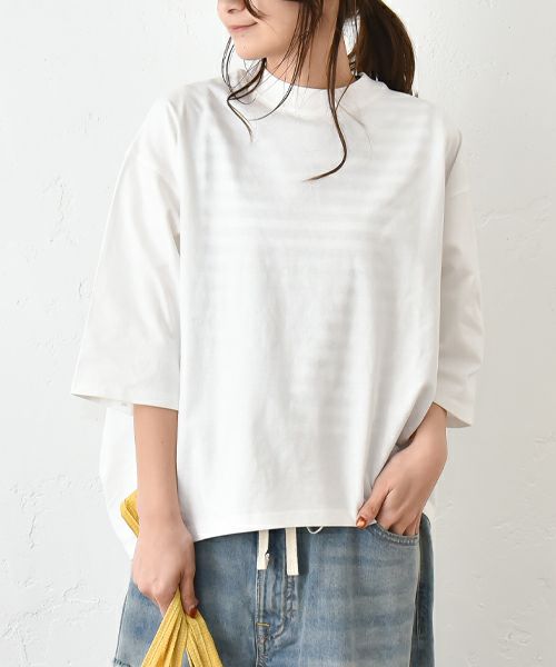  Gives a sense of fullment｜裾タックバルーンTee [[851302]][C]