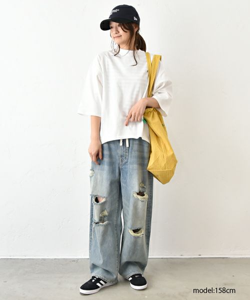  Gives a sense of fullment｜裾タックバルーンTee [[851302]][C]