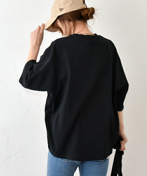  Gives a sense of fullment｜裾タックバルーンTee [[851302]][C]