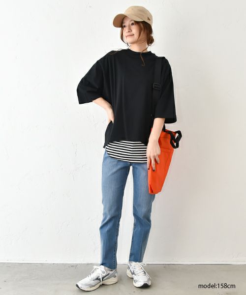  Gives a sense of fullment｜裾タックバルーンTee [[851302]][C]