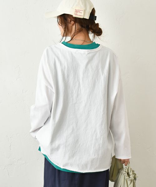 IN THE MARKET｜ロゴカットソー [[C-2373]][C]