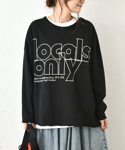 IN THE MARKET｜ロゴカットソー [[C-2373]][C]
