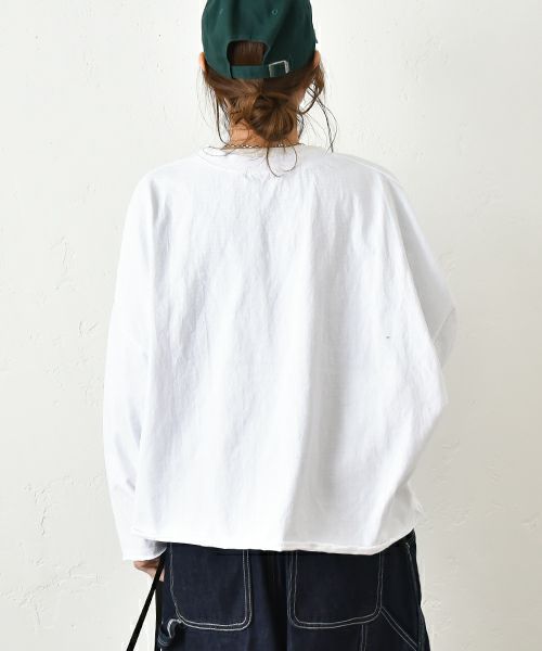 IN THE MARKET｜ロゴカットソー [[C-2374]][C]