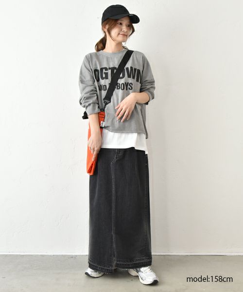 IN THE MARKET｜ロゴカットソー [[C-2374]][C]
