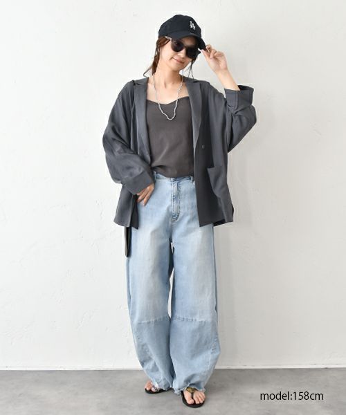 今期新品⭐︎ HUMS｜裾ダメージカーブデニムパンツhughug 楽天市場】HUMS｜裾ダメージカーブデニムパンツ [[C-5066]][C