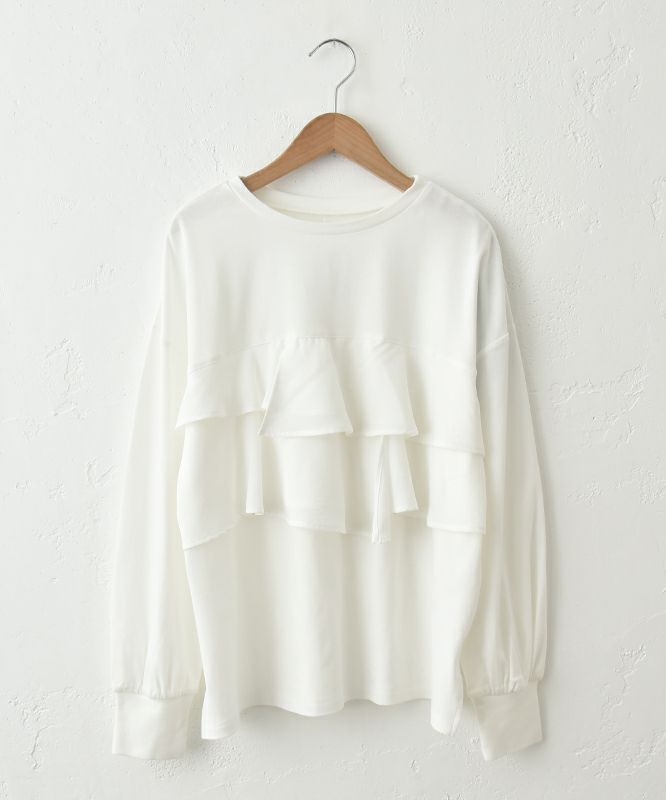  HUMS｜2wayフリルデザインプルオーバー [[WTS6928]][C]