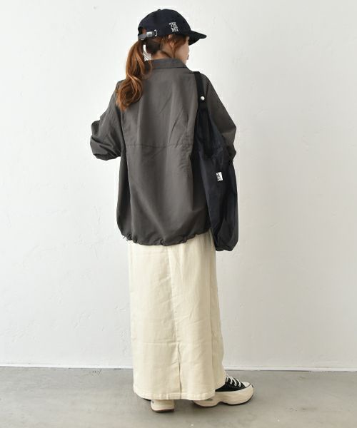 IN THE MARKET｜ウエストリブチノ素材スカート [[C-2351]][C]