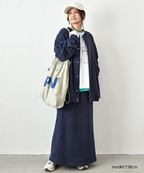 IN THE MARKET｜ウエストリブチノ素材スカート [[C-2351]][C]