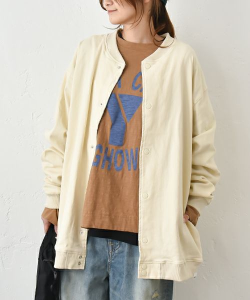 IN THE MARKET｜チノ素材スタジャン [[C-2350]][C]