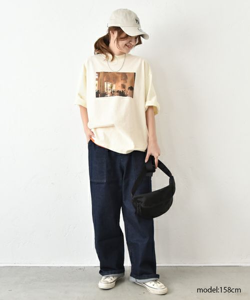 her.｜プリントTee [[MTAH411-0206]][C]