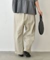 No18｜コットンワッシャーワイドボールパンツ [[CE1PT231008O]][C]