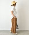  No18｜コットンワッシャーワイドボールパンツ [[CE1PT231008O]][C]