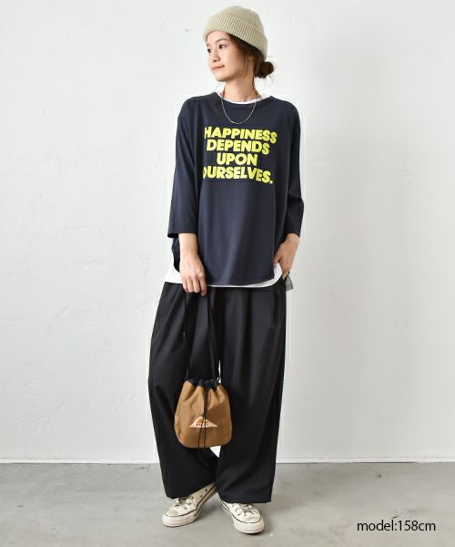 her.｜裾ラウンドヘムTee [[Round Hem Tee/2025]][C]