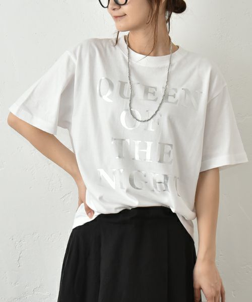 Like a moth.｜半袖ロゴTee [[352006]][C]