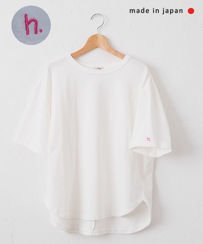 her.｜刺繍半袖カットソー [[CE3CT240403A]][C]