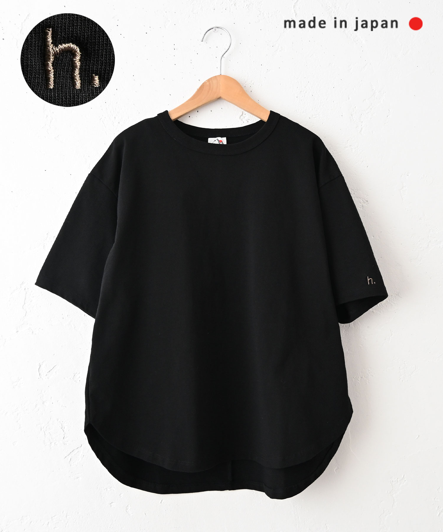 her.｜刺繍半袖カットソー [[CE3CT240403A]][C]