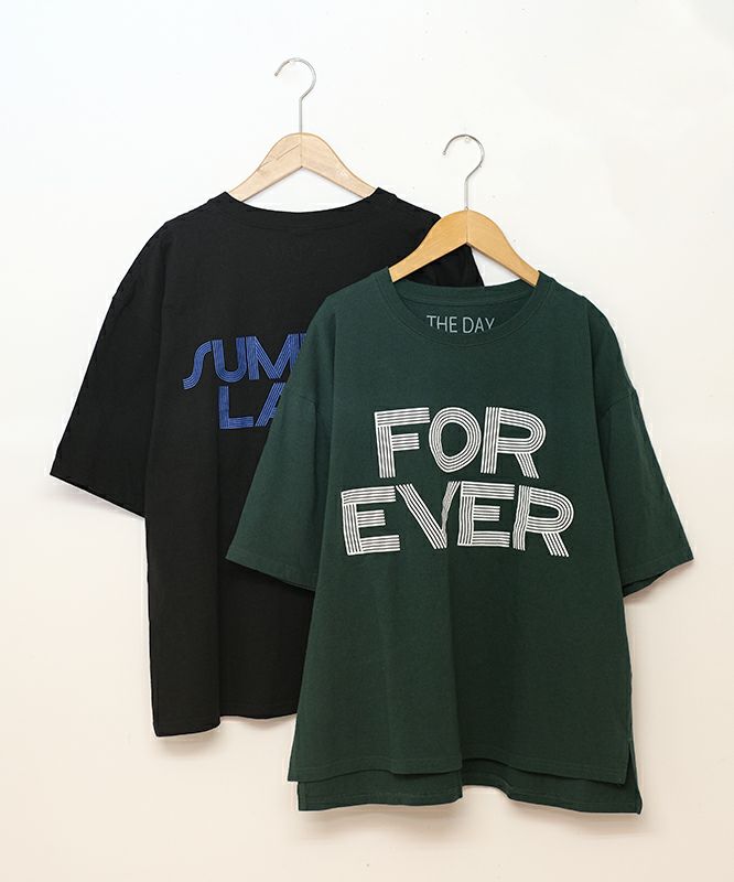 HE DAY｜サイドスリットオーバーサイズTee [[TG-250558]][C]