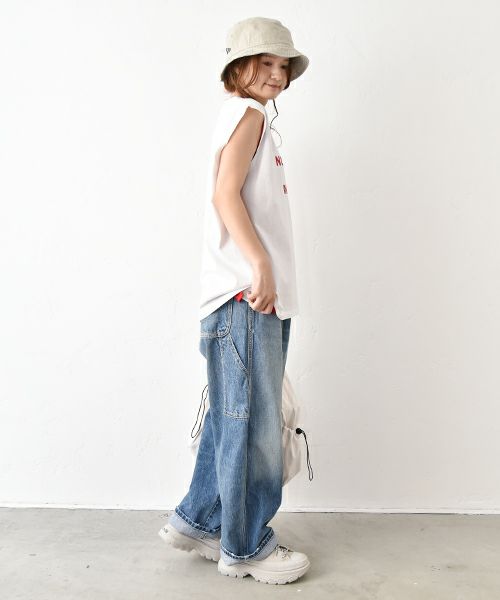  IN THE MARKET｜フレンチスリーブ ロゴカットソー [[C-2383]][C]