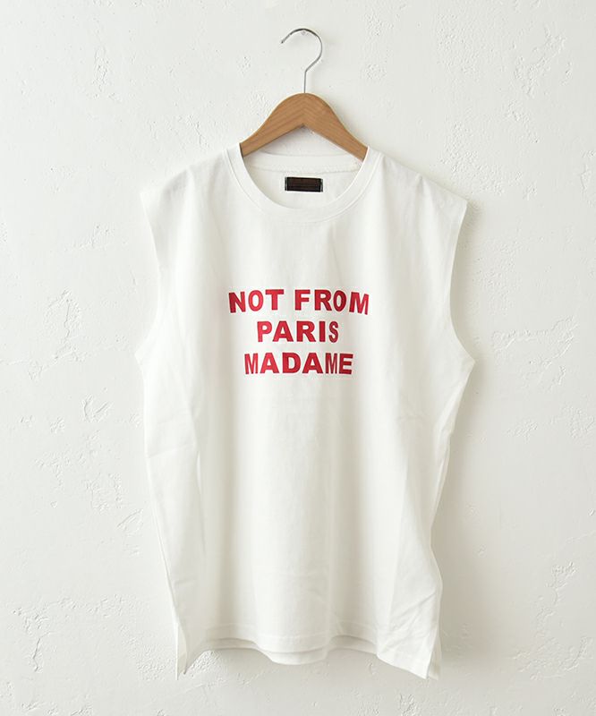  IN THE MARKET｜フレンチスリーブ ロゴカットソー [[C-2383]][C]