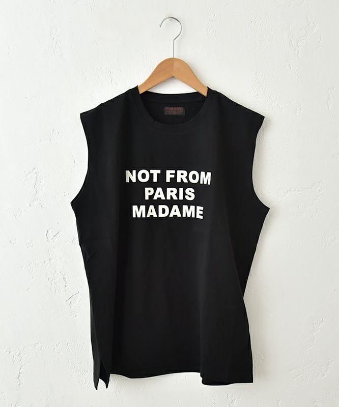  IN THE MARKET｜フレンチスリーブ ロゴカットソー [[C-2383]][C]
