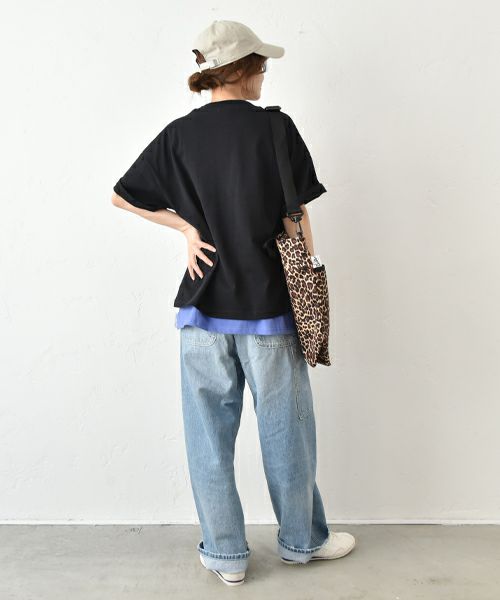 Gives a sense of fullment｜わんぱくロゴTee [[852308]][C]