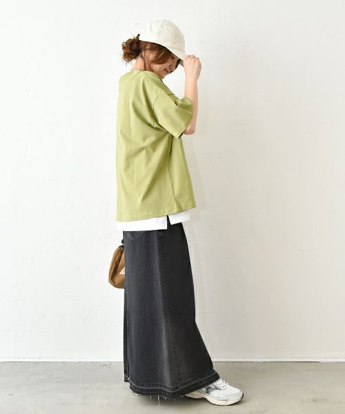 Gives a sense of fullment｜わんぱくロゴTee [[852308]][C]