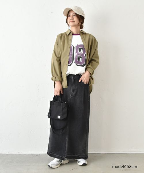 Gives a sense of fullment｜ビックプリントTee [[852360]][C]