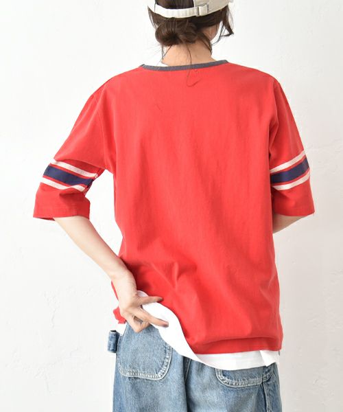 Gives a sense of fullment｜ビックプリントTee [[852360]][C]