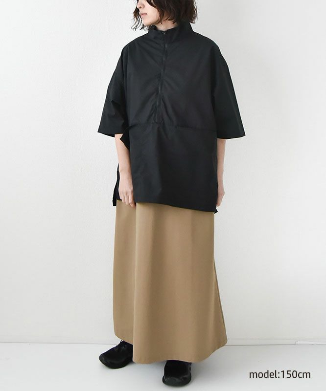 manual alphabet｜タイプライタージッププルオーバーシャツ [[MA-S-771]][D]