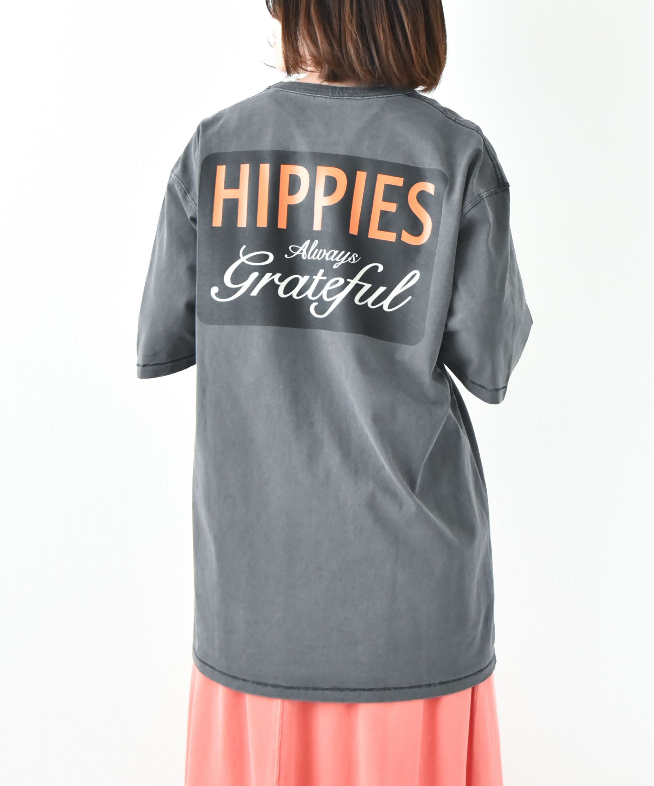 HAVE A GRATEFUL DAY｜ヒッピーズTシャツ [[GDC0368ALWS]][D]
