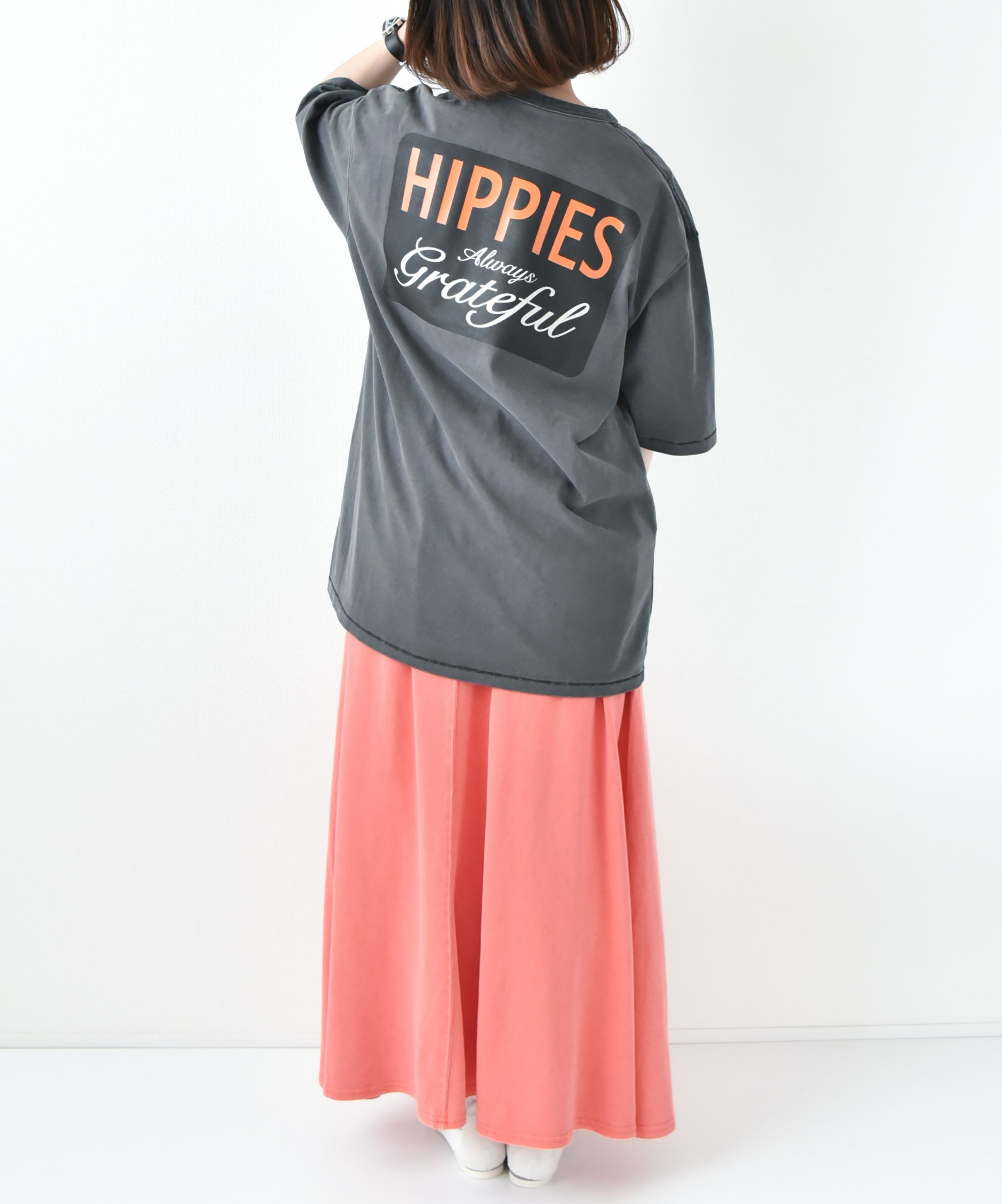 HAVE A GRATEFUL DAY｜ヒッピーズTシャツ [[GDC0368ALWS]][D]
