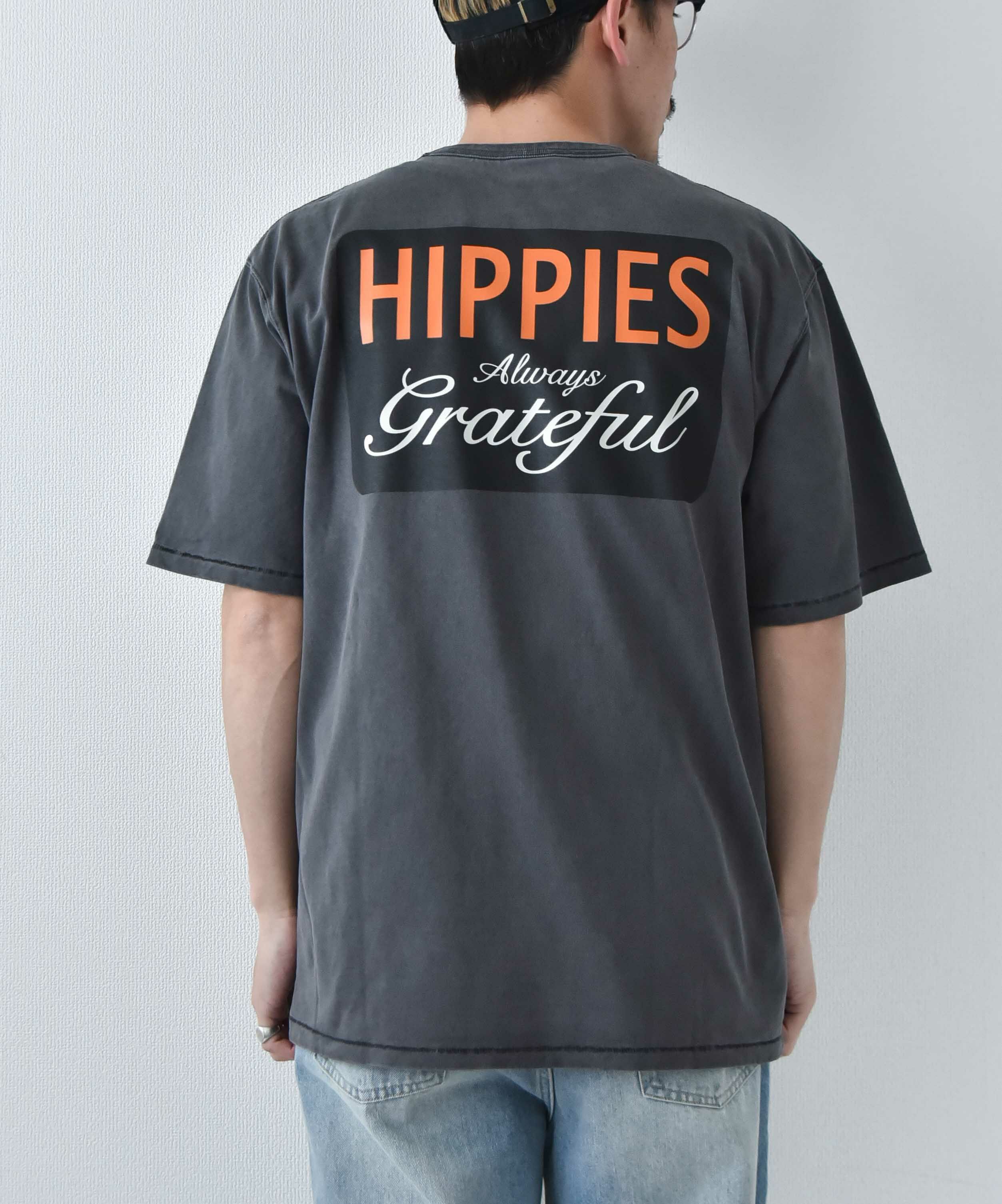 HAVE A GRATEFUL DAY｜ヒッピーズTシャツ [[GDC0368ALWS]][D]