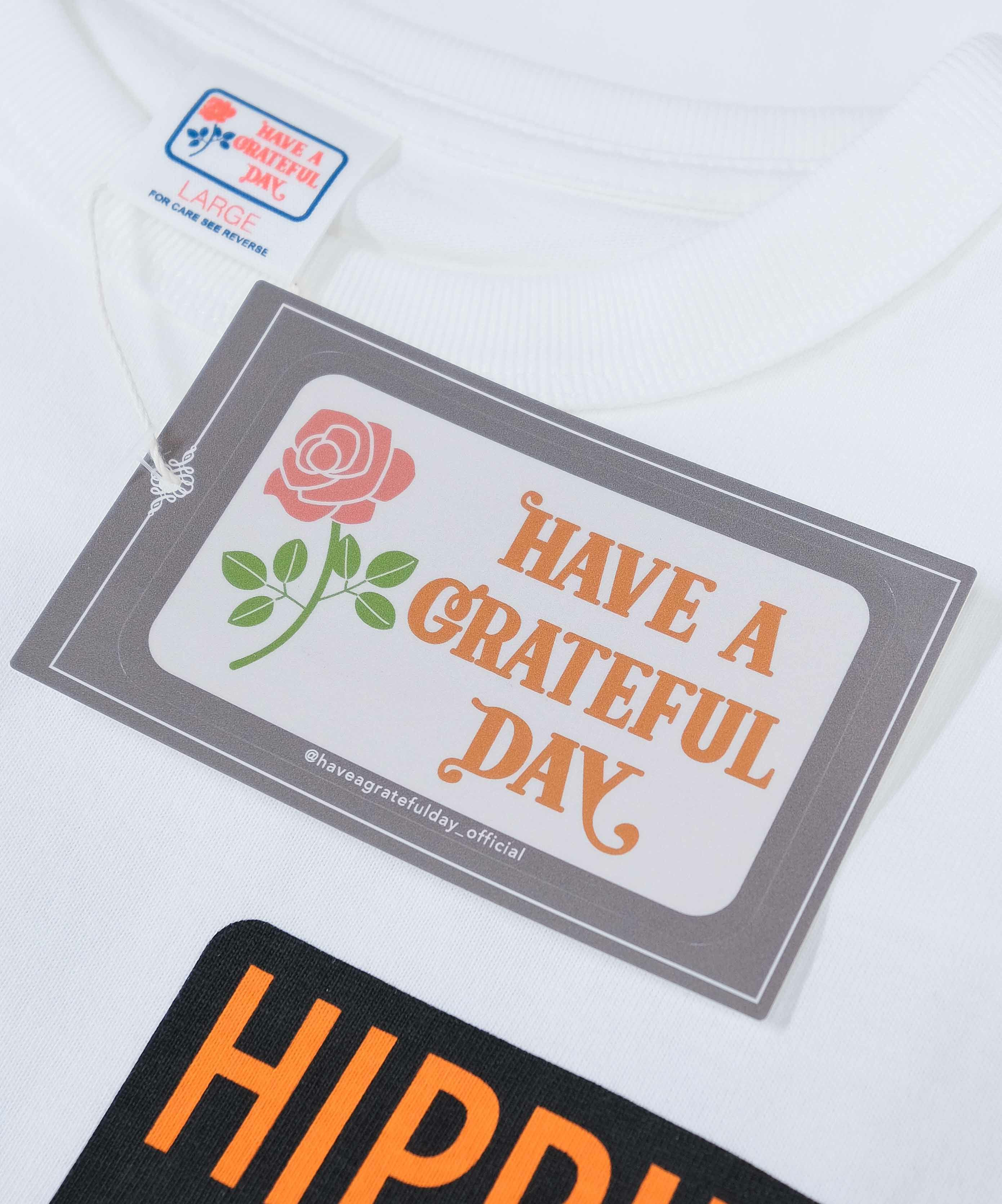 HAVE A GRATEFUL DAY｜ヒッピーズTシャツ [[GDC0368ALWS]]