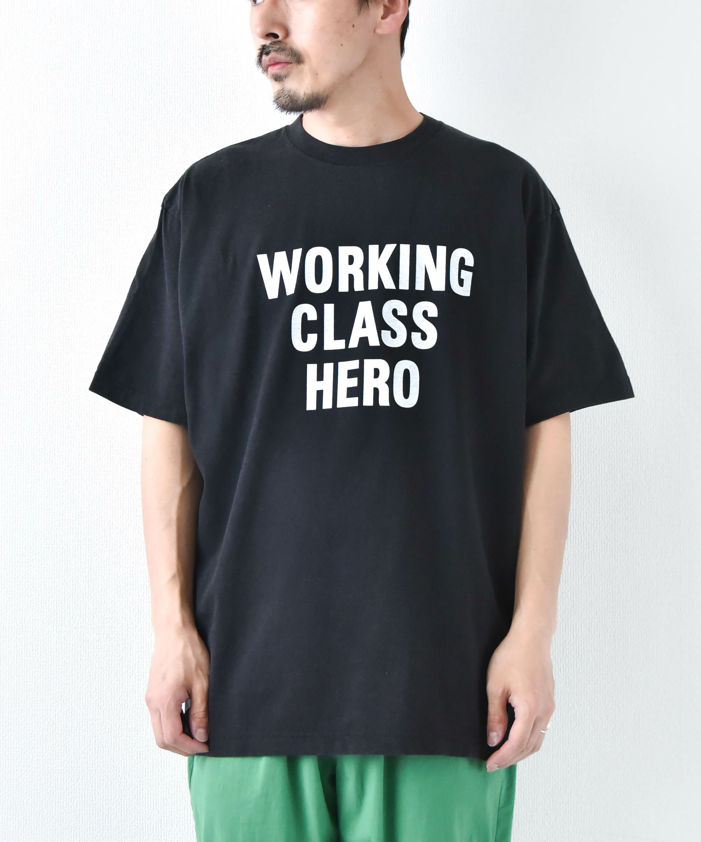 WORN FREE｜"WORKING CLASS HERO" TEE [[WFR-VTG-000001]][D]