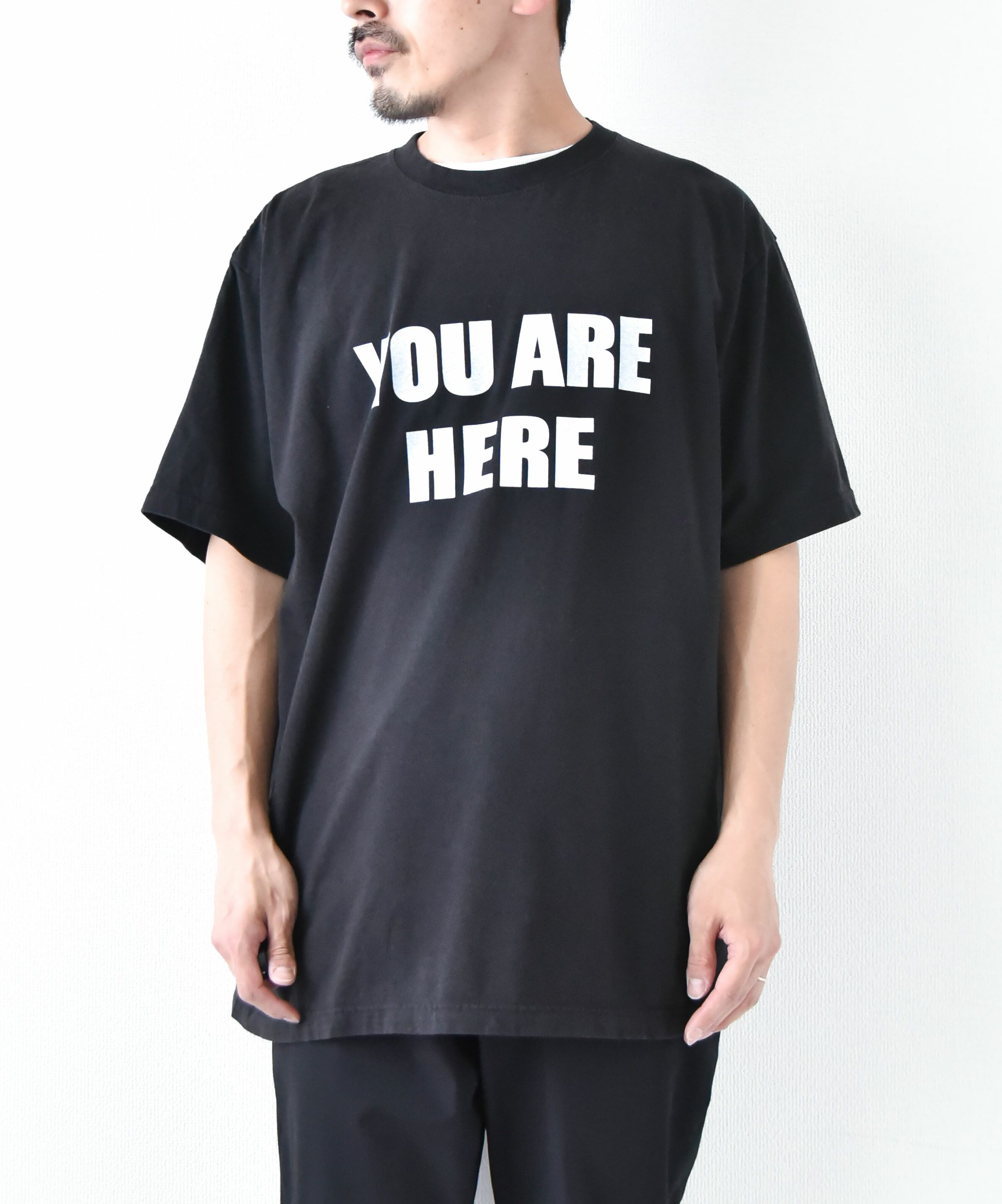 WORN FREE｜"YOU ARE HERE" TEE [[WFR-VTG-000003]][D]