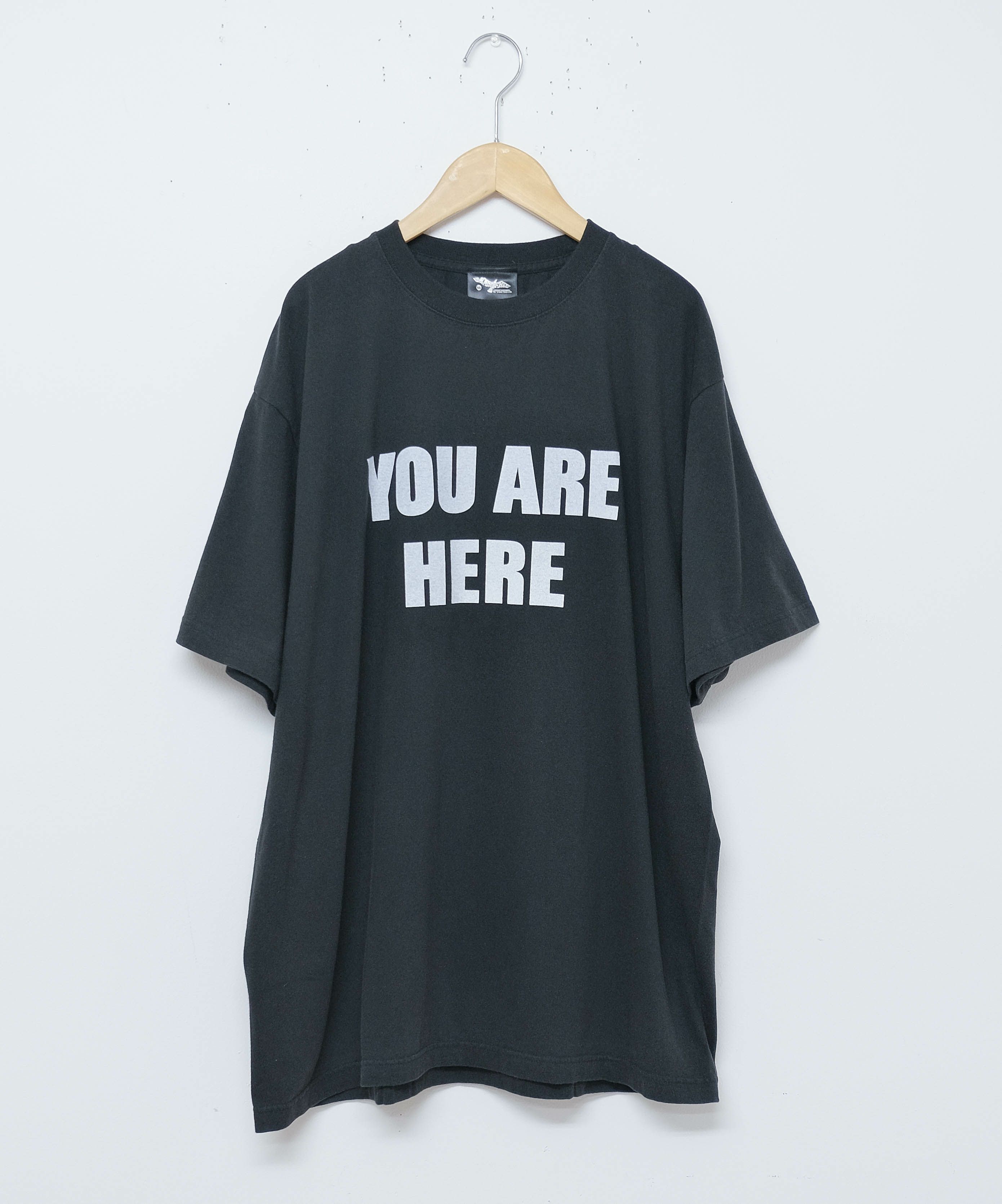 WORN FREE｜"YOU ARE HERE" TEE [[WFR-VTG-000003]][D]