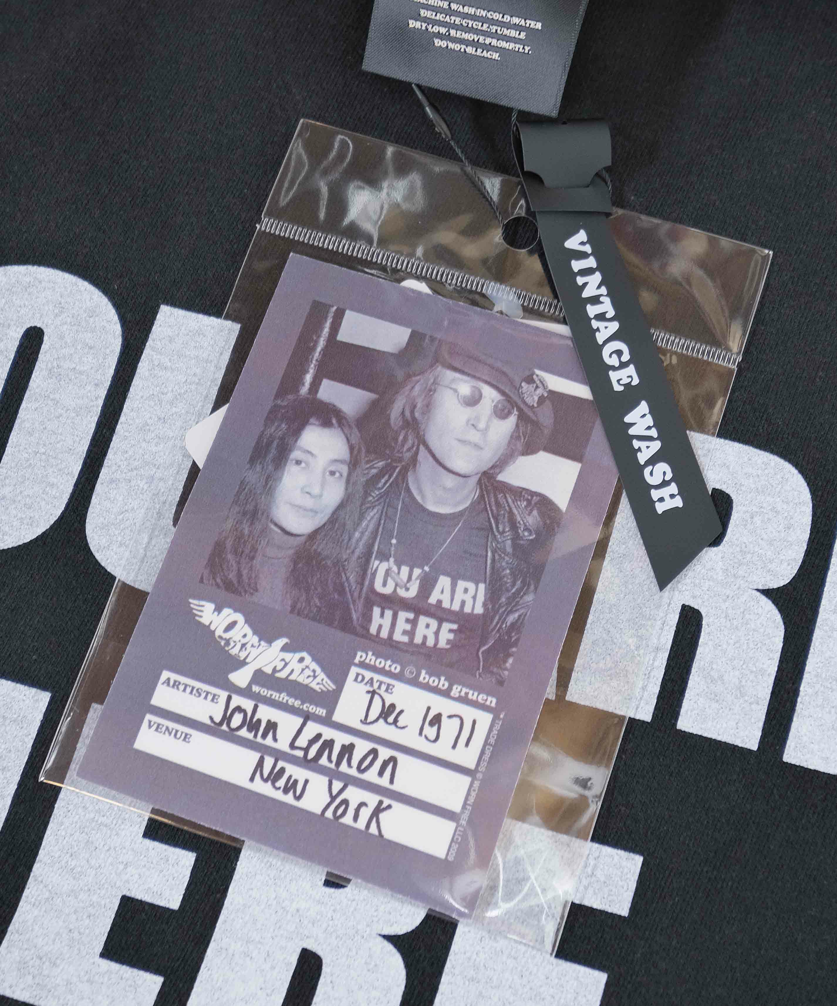 WORN FREE｜"YOU ARE HERE" TEE [[WFR-VTG-000003]][D]