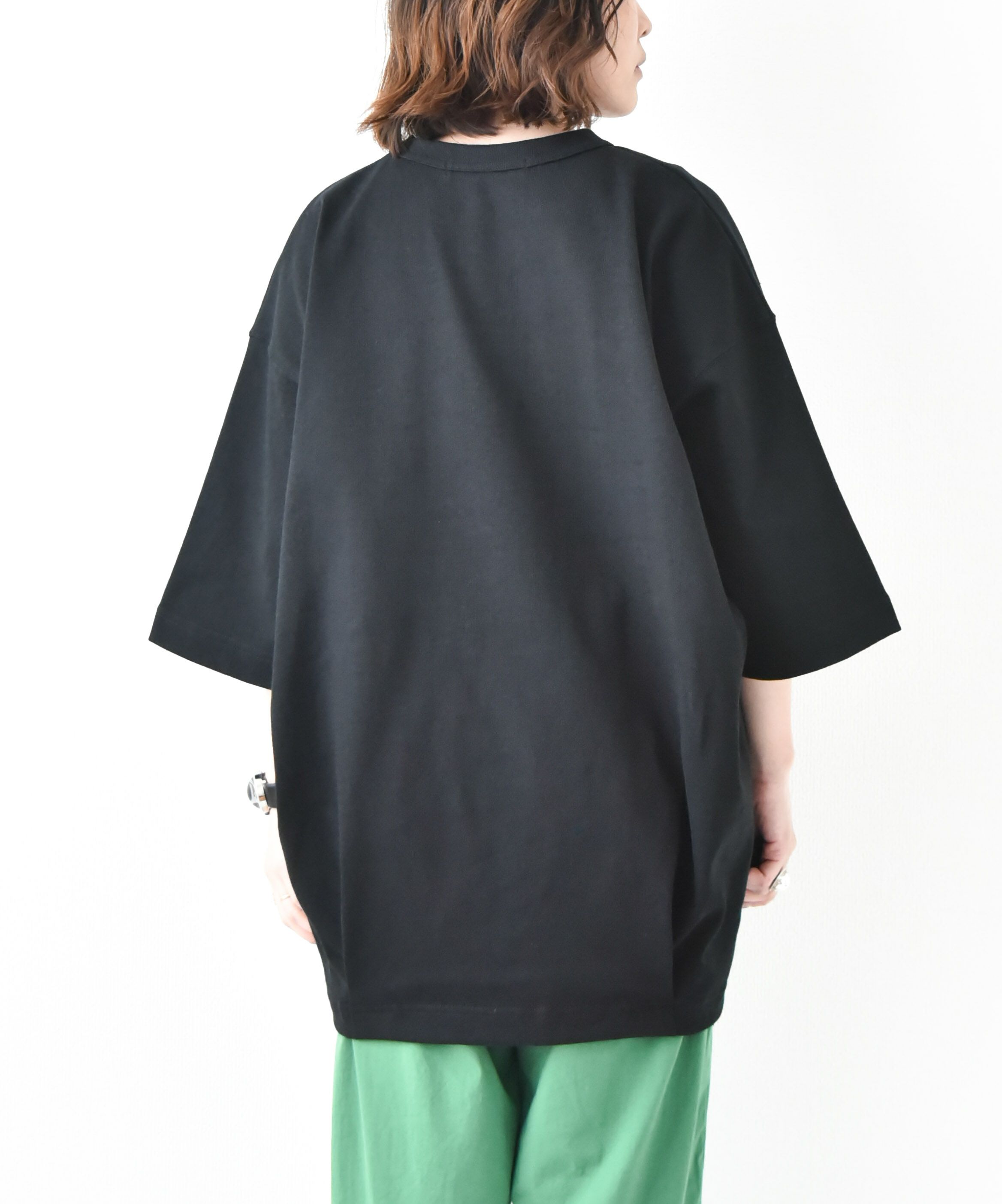 Audience｜バスク天竺クルーネックハーフスリーブバルーンTシャツ [[AUD6593]][D]