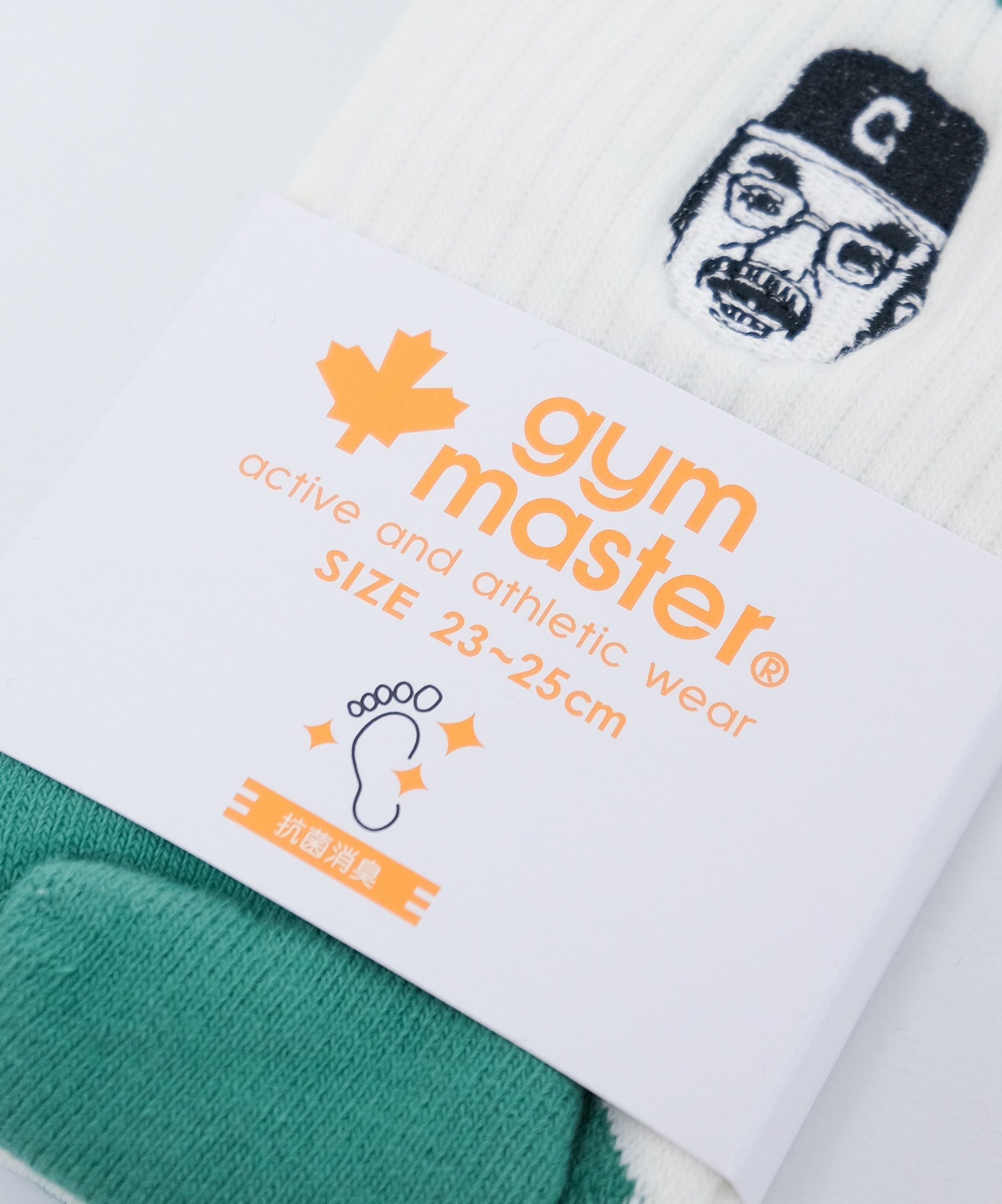 ジムマスター｜SMILE刺繍ラインソックス [[G966630]][D]