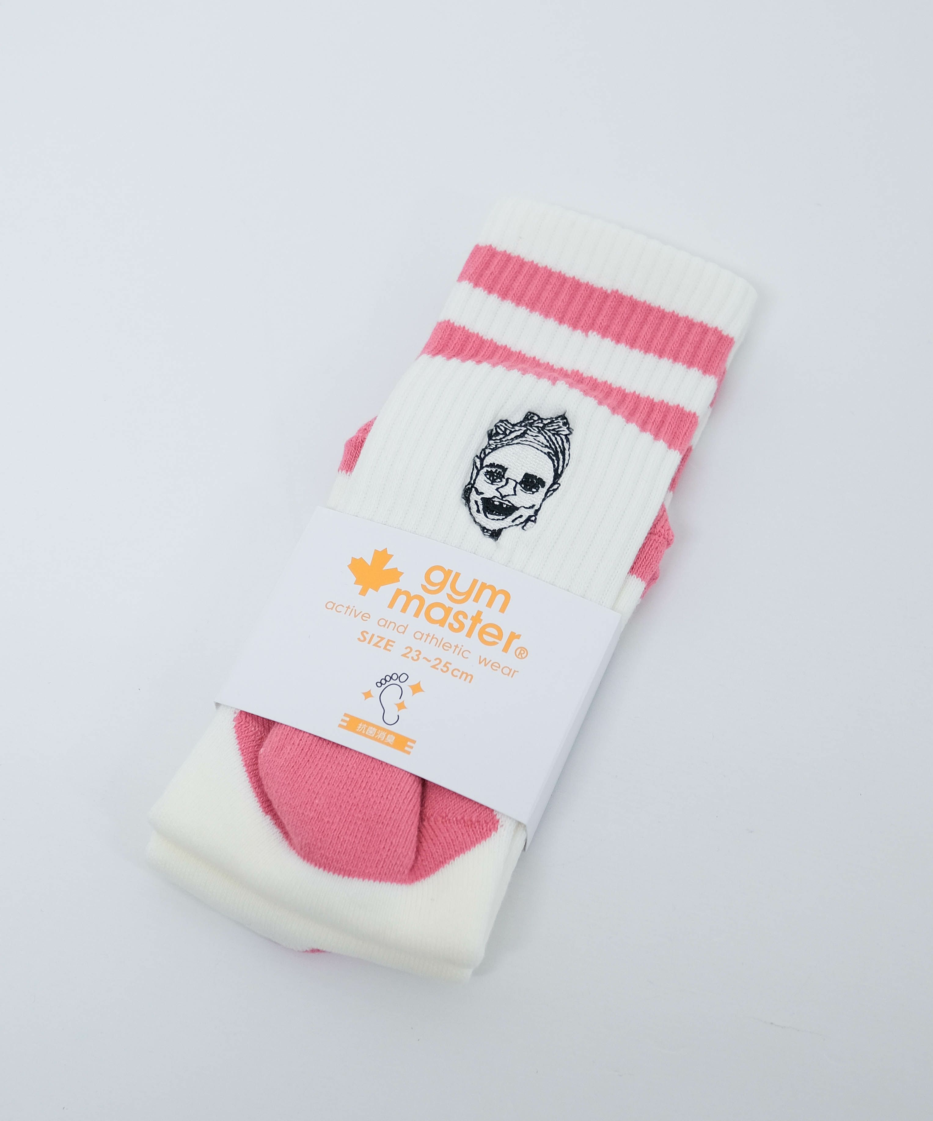 ジムマスター｜SMILE刺繍ラインソックス [[G966630]][D]